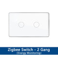 Yagusmart Zigbee Smart Switch Built-in Zigbee Wireless Gateway Touch Wall Light Switch 4x2 Work with Tuya APP Alexa Google Home