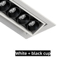 Mini Smart Tuya spotlight LED adjustable ceiling light COB ceiling light embedded line light living room interior lighting bulb