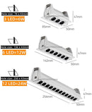 Mini Smart Tuya spotlight LED adjustable ceiling light COB ceiling light embedded line light living room interior lighting bulb