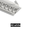 Mini Smart Tuya spotlight LED adjustable ceiling light COB ceiling light embedded line light living room interior lighting bulb