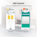 Zemismart 1 2 3 6 Gang Zigbee Smart Light Switch 4x4 4x2 Push Button Wall Switch Work with Tuya Smart Life app Alexa Google Home