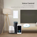 Zemismart 1 2 3 6 Gang Zigbee Smart Light Switch 4x4 4x2 Push Button Wall Switch Work with Tuya Smart Life app Alexa Google Home