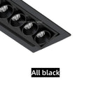 Mini Smart Tuya spotlight LED adjustable ceiling light COB ceiling light embedded line light living room interior lighting bulb