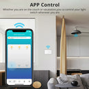 Yagusmart Zigbee Smart Switch Built-in Zigbee Wireless Gateway Touch Wall Light Switch 4x2 Work with Tuya APP Alexa Google Home