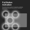 Zemismart Zigbee Smart Switch Wall Light Push Button Switch Aluminum Alloy Work with Tuya Homekit Google Home SmartThings APP