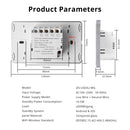 Yagusmart Zigbee Smart Switch Built-in Zigbee Wireless Gateway Touch Wall Light Switch 4x2 Work with Tuya APP Alexa Google Home