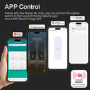 Zemismart Zigbee Smart Switch Wall Light Push Button Switch Aluminum Alloy Work with Tuya Homekit Google Home SmartThings APP