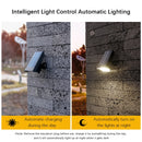 10 LEDs Solar Spotlight Outdoor, 180° Adjustable Waterproof & Anti - aging Ground/Wall Mount, for Garden Yard Landscape Lighting