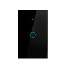 Tuya WiFi US Smart Light Switch Wall Touch Switch  Neutral wire/No Neutral wire Required 120 Type Work with Alexa, Google Home