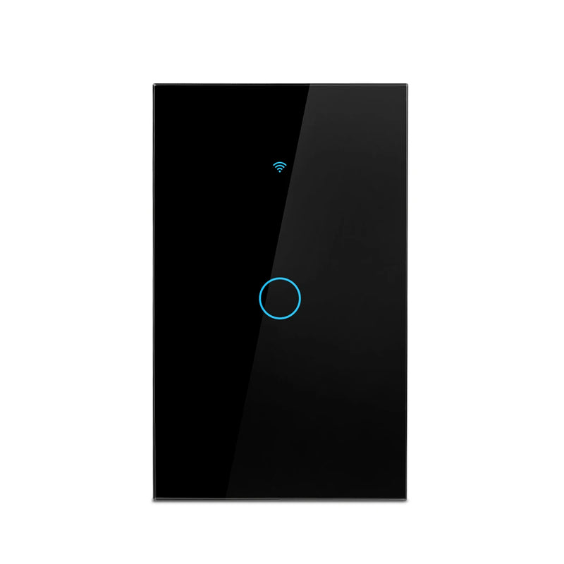 Tuya WiFi US Smart Light Switch Wall Touch Switch  Neutral wire/No Neutral wire Required 120 Type Work with Alexa, Google Home