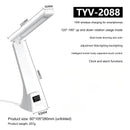 LED Desk Lamp with Wireless Charger USB Powered Dimmable Table Lamp with Clock Alarm Desk Lamps for Home Office Bedroom Bedside