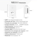 Wifi Smart Switch, Alexa, Wifi Socket, Tuya, Switch, Socket Switch, LED, Coibeu, 110-220V