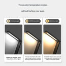 LED Desk Lamp with Wireless Charger USB Powered Dimmable Table Lamp with Clock Alarm Desk Lamps for Home Office Bedroom Bedside